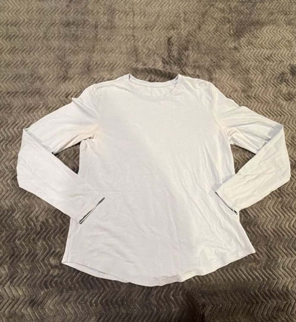 Lululemon Long Sleeve Shirt Light Blue